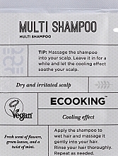 GIFT! Soothing Shampoo for Dry & Sensitive Scalp - Ecooking Multi Shampoo (sample) — photo N1