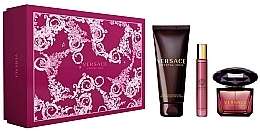 Fragrances, Perfumes, Cosmetics Versace Crystal Noir - Set (edt/90ml + sh/gel/150ml + edt/10ml)