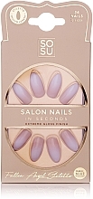 False Nail Set - Sosu by SJ Salon Nails In Seconds Fallen Angel Stiletto — photo N1