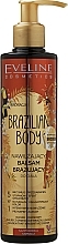 Moisturizing Tan Effect Body Balm - Eveline Cosmetics Brazilian Body Moisturizing Balm — photo N1
