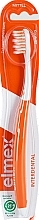 Fragrances, Perfumes, Cosmetics Soft Toothbrush, transparent orange - Elmex Interdental Expert