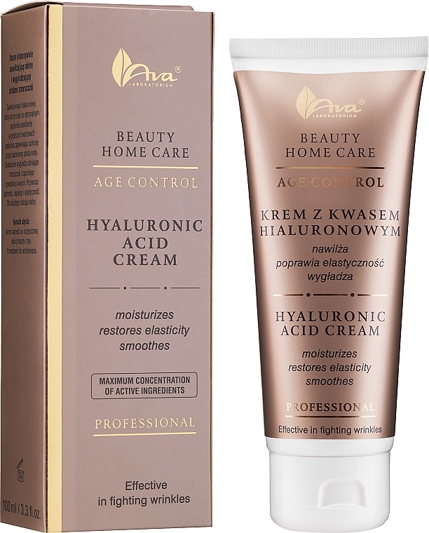 Face Cream - Ava Laboratorium Beauty Home Care Hyaluronic Acid Cream — photo N2