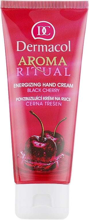 Moisturizing Hand Cream - Dermacol Aroma Ritual Hand Cream Black Cherry — photo N1