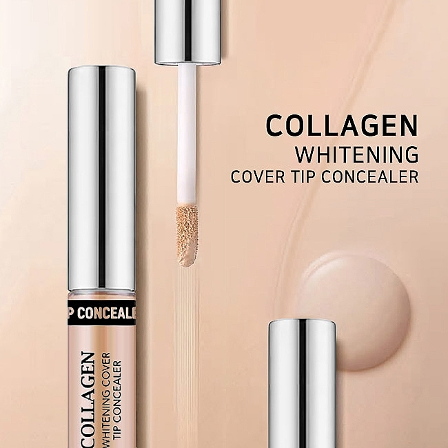 Brightening Collagen Concealer - Enough Collagen Whitening Cover Tip Concealer — photo N2