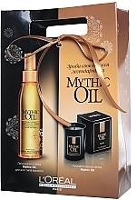 Fragrances, Perfumes, Cosmetics Set - L'Oreal Professionnel Mythic Oil (oil/125ml + candle/2x56g)