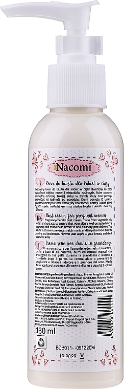 Bust Lotion - Nacomi Pregnant Care Bust Cream — photo N2