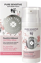 Fragrances, Perfumes, Cosmetics Sakura Extract Eye Contour Cream for Sensitive Skin - Green Feel's Eye-Contour Cream