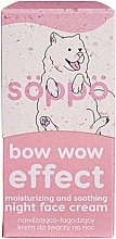 Moisturizing & Soothing Night Face Cream - Soppo Bow Wow Effect Moisturizing And Soothing Night Face Cream — photo N2