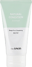 Fragrances, Perfumes, Cosmetics Cleansing Foam-Scrub - The Saem Natural Condition Cleansing Scrub Deep Pore Cleansing