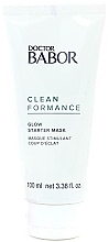 Fragrances, Perfumes, Cosmetics Face Mask - Babor Doctor Babor Clean Formance Glow Starter Mask