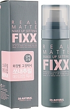 Fragrances, Perfumes, Cosmetics Makeup Faxator Mattifying Mist - So Natural Real Matte Make Up Setting Fixx