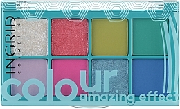 Eyeshadow Palette - Ingrid Cosmetics Colour Amazing Effect Eyeshadow Palette — photo N2