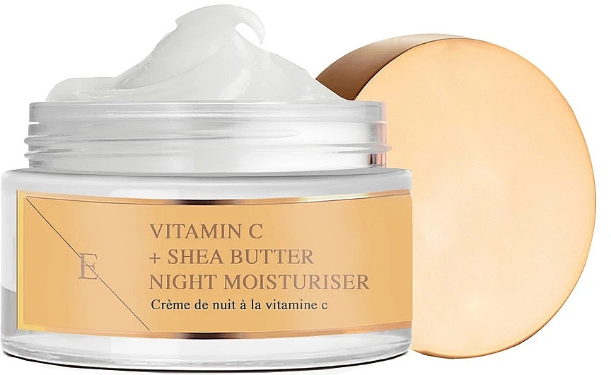 Moisturizing Night Cream with Shea Butter & Vitamin C - Eclat Skin London Vitamin C + Shea Butter Night Moisturiser — photo N3