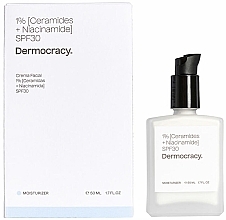 Moisturizing Cream with 1% Ceramide + Niacinamide SPF30 - Dermocracy Moisturizing 1% Ceramide + Niacinamide SPF30 — photo N1