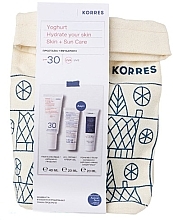 Fragrances, Perfumes, Cosmetics Set - Korres Yoghurt Hydrate Your Skin SPF30 (gel/cr/40ml+cr/20ml + cleanser/20ml)