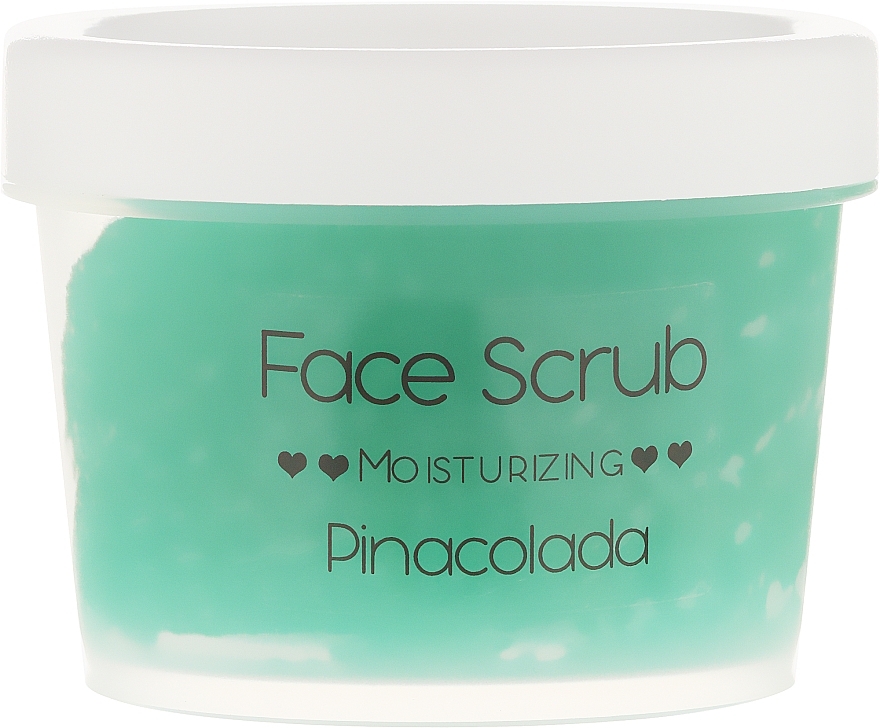 Face & Lip Moisturizing Scrub - Nacomi Moisturizing Face&Lip Scrub Pinacolada — photo N5