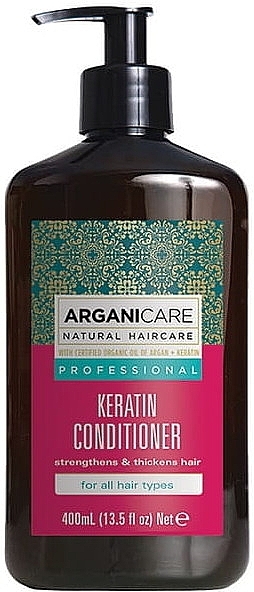 Set - Arganicare Keratin Set (shm/400ml + condt/400ml) — photo N3