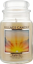 Fragrances, Perfumes, Cosmetics Scented Candle in Jar - Village Candle Brighter Days