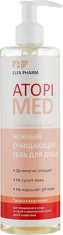 Gentle Cleansing Shower Gel - Elfa Pharm Atopi Med Shower Gel — photo N6