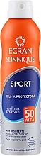 Fragrances, Perfumes, Cosmetics Sunscreen Spray - Ecran Sun Lemonoil Sport Spray Invisible SPF50