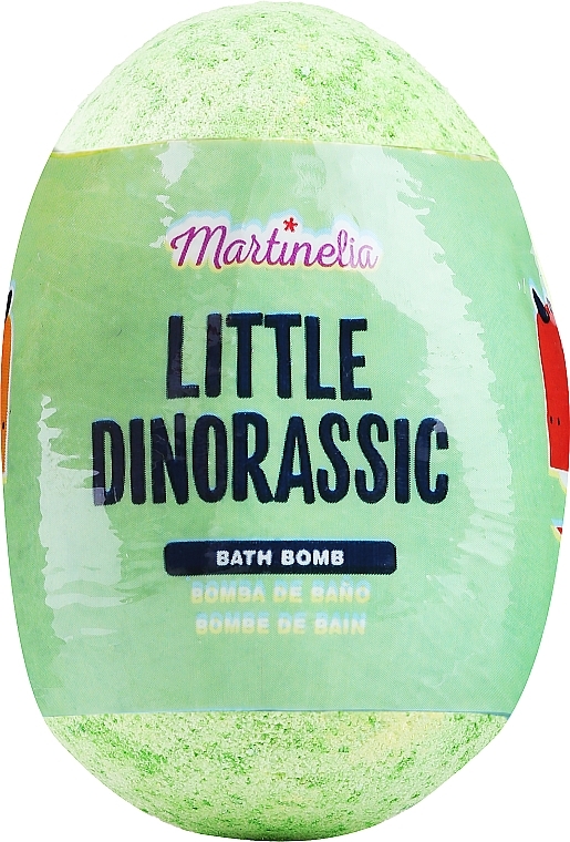 Surprise Egg Bath Bomb, green - Martinelia Little Dinorassic Bath Bomb — photo N1
