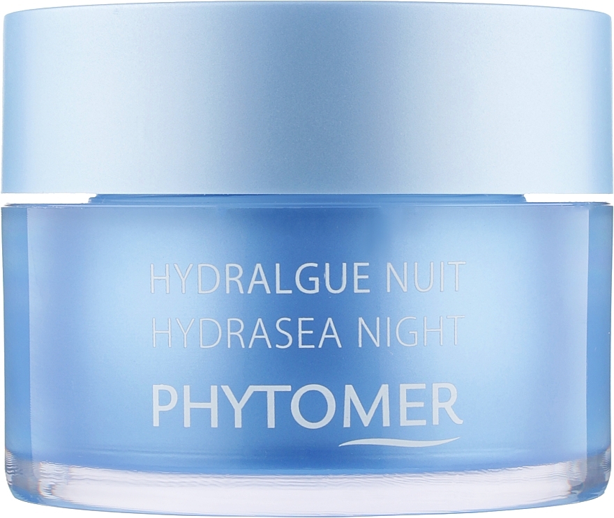 Moisturizing Face Night Cream - Phytomer Hydrasea Night Plumping Rich cream — photo N1