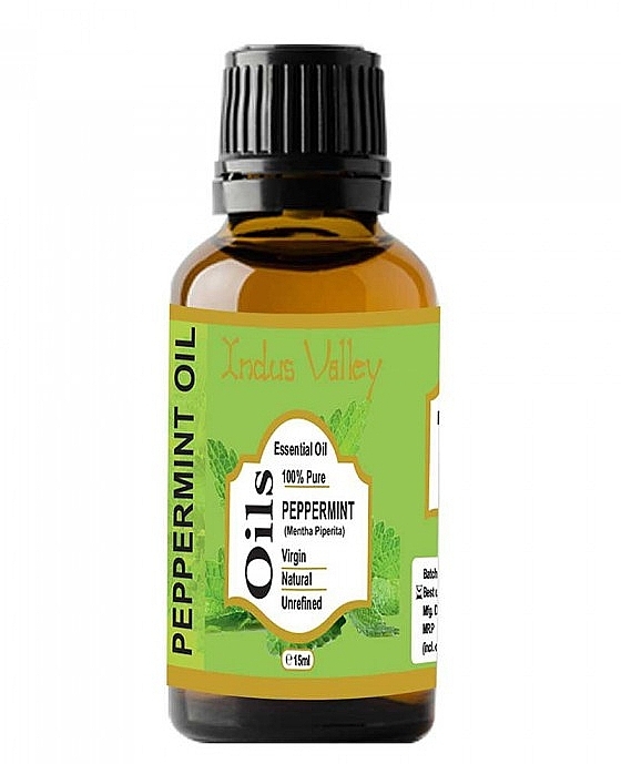 Natural Peppermint Essential Oil - Indus Valley — photo N1