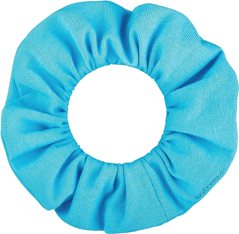 Knit Classic Scrunchie, turquoise - MAKEUP Hair Accessories — photo N2