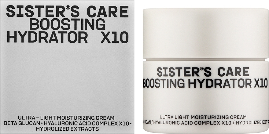 Moisturizing Gel Cream - Sister's Aroma Boosting Hydrater X10 — photo N2