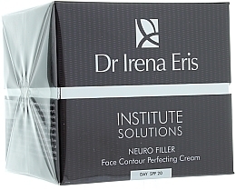 Fragrances, Perfumes, Cosmetics Anti-Wrinkle Day Cream - Dr Irena Eris Institute Solutions Neuro Filler Face Contour Perfecting Day Cream SPF 20