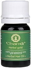 Fragrances, Perfumes, Cosmetics Natural Hair Oil "Herbs" - Chandi Herbal Hair Oil (mini)