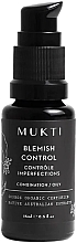 Spot Control Face Serum - Mukti Organics Blemish Control — photo N1