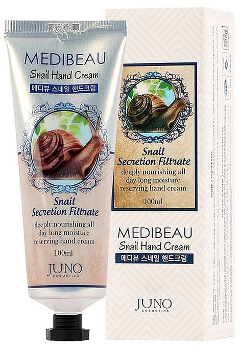 Snail Mucin Hand Cream - Juno Medibeau Snail Hand Cream — photo N1