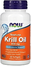 Fragrances, Perfumes, Cosmetics Krill Oil, 500 mg - Now Foods Neptune Krill Oil Softgels