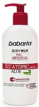 Fragrances, Perfumes, Cosmetics Aloe Extract Atopic Skin Milk - Babaria Atopic Aloe Body Milk