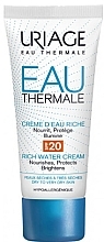 Fragrances, Perfumes, Cosmetics Rich Cream for Dry Skin - Uriage Eau Thermale Rich Cream SPF20