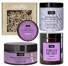 Forget-me-not Set - LaQ Set (b/cr/220g + f/mousse/40g + b/mousse/100g + candle/180ml) — photo N1