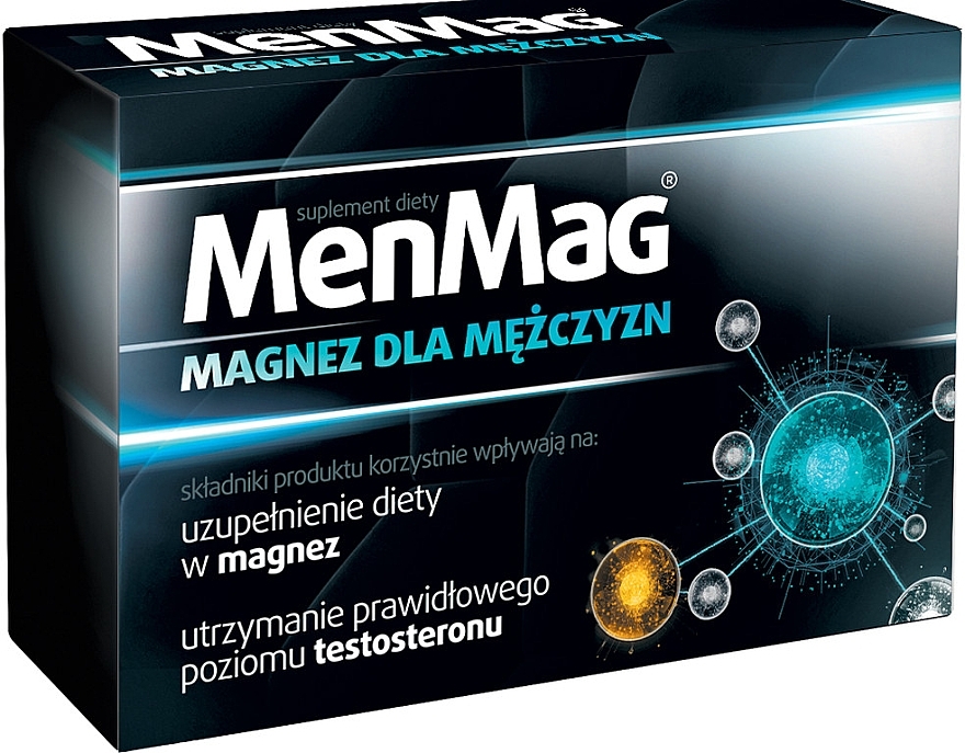 Dietary Supplement for Men, tablets - Aflofarm MenMag — photo N1