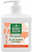 Fragrances, Perfumes, Cosmetics Intimate Hygiene Gel with Oak Bark - Bialy Jelen Gel For Intimate Hygiene