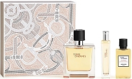 Fragrances, Perfumes, Cosmetics Hermes Terre d'Hermes Parfum - Set (edp/75ml+edp/15ml+sh/gel/40ml)