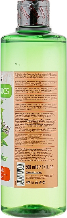 Shampoo - Farmasi Botanics Herbal Mix Shampoo — photo N13