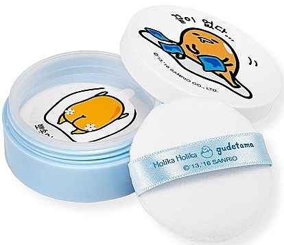 Transparent Loose Powder - Holika Holika Gudetama Pore Cover Powder — photo N1