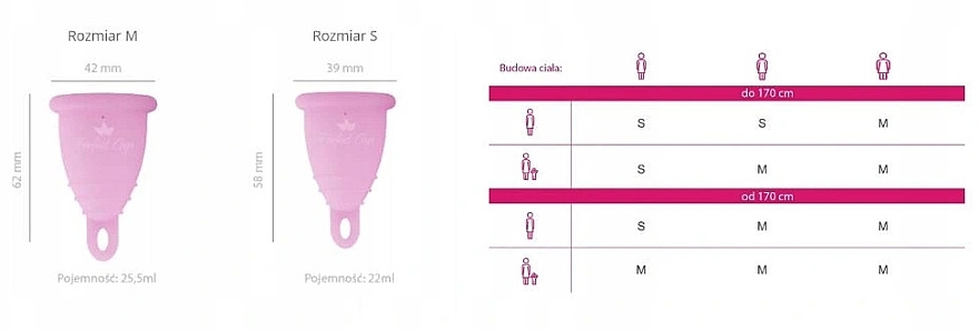 Minimal Flow Menstrual Cup, transparent, S size - Perfect Cup Zero Waste — photo N2