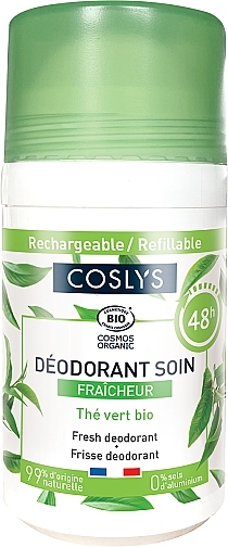 Natural Green Tea & Aloe Vera Deodorant - Coslys Fresh Green Tea + Aloe Vera Deodorant — photo N1