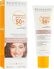 Sun Protection Facial Cream-Gel - Bioderma Photoderm Spot-Age SPF 50+ — photo N2