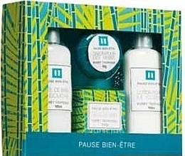 Fragrances, Perfumes, Cosmetics Set - Mades Cosmetics Pause Bien-Etre (sh/gel/185ml + b/lot/185ml + b/salt/100g + soap/50g)