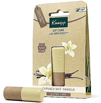 Cupuacu & Vanilla Lip Balm - Kneipp Cupuacu Nut & Vanilla Extra Lip Care — photo N1