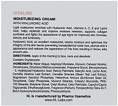 Moisturizing Face Cream - Holy Land Cosmetics Vitalise Moisturizer Cream — photo N3