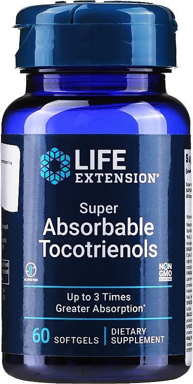 Super Absorbable Tocotrienols - Life Extension Super Absorbable Tocotrienols — photo N1