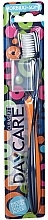 Fragrances, Perfumes, Cosmetics Toothbrush 'Daycare Soft', soft, blue-orange - Curaprox Curasept Toothbrush